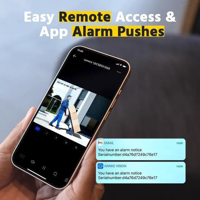 Alt view image 6 of 7 - ANNKE FCD600 Dual-Lens Outdoor Security Camera with 180° FoV, 6MP Panoramic PoE IP Camera, Smart Human/Vehicle Detection, Color Night Vision, Two Way Audio, Supports MicroSD Card Up to 256GB