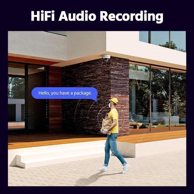 Alt view image 4 of 7 - ANNKE Ultra HD 4K 8MP PoE Camera with Mic, Optical Zoom IP Camera with 2.8mm~12mm Lens, Smart Dual Light, Color Night Vision, Human&Vehicle Detection, IP67 & IK08 Vandal-Proof, Up to 512GB Storage