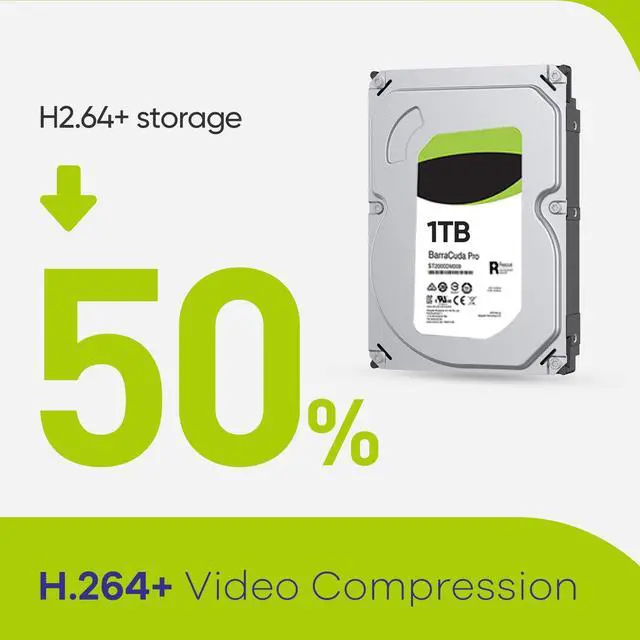 Alt view image 6 of 7 - SANNCE 5MP Lite 8 Channel Security Camera DVR, H.264+ Hybrid 5-in-1 Surveillance DVR Recorder, Supports TVI AHD CVI CVBS Analog IP Security Cameras, Remote Access (2TB Hard Drive)