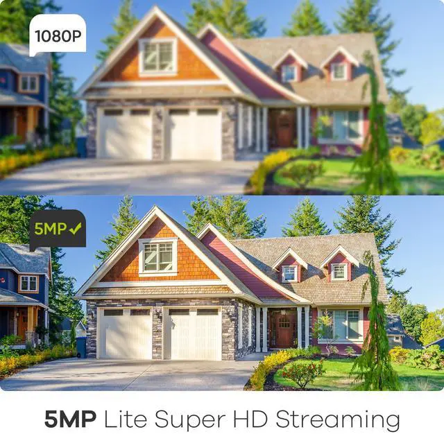 Alt view image 2 of 7 - SANNCE 5MP Lite 8 Channel Security Camera DVR, H.264+ Hybrid 5-in-1 Surveillance DVR Recorder, Supports TVI AHD CVI CVBS Analog IP Security Cameras, Remote Access (2TB Hard Drive)