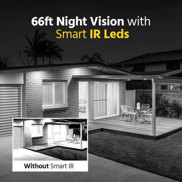 Alt view image 2 of 7 - ANNKE 1080p HD-TVI Security Surveillance Camera for Home CCTV System, 2MP Bullet BNC Camera with Super Night Vision, IP66 Surveillance Weatherproof Addon Wired Camera