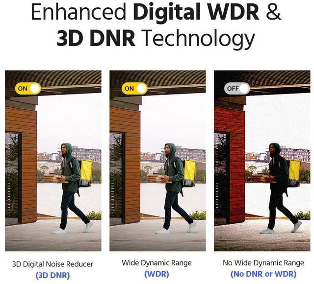 Alt view image 6 of 7 - ANNKE 1080p HD-TVI Security Surveillance Camera for Home CCTV System, 2MP Bullet BNC Camera with Super Night Vision, IP66 Surveillance Weatherproof Addon Wired Camera