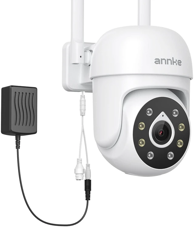 Main image of 5MP WiFi Pan Tilt Camera, Sound & Human Motion Detection, Color Night Vision, One-Touch Alarm, Two-Way Audio, Cloud & Max. 128 GB Local Storage, Works with Alexa