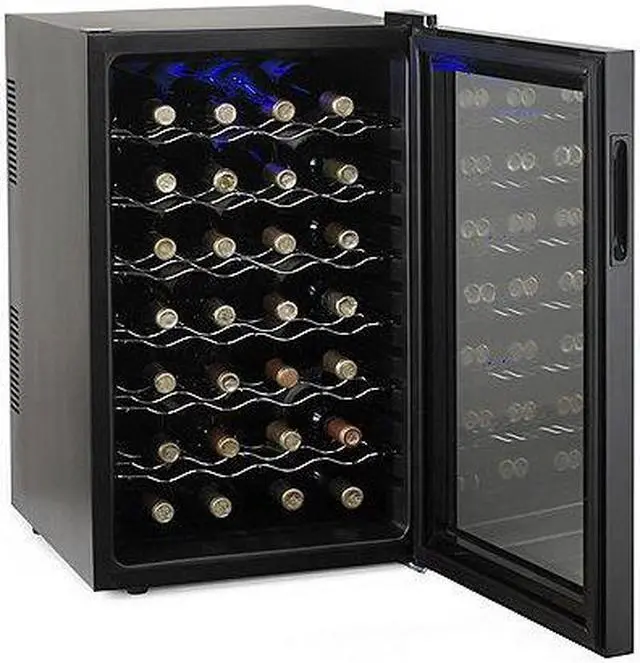 Alt view image 2 of 3 - Wine Enthusiast Silent 28 Bottle Wine Refrigerator (Stainless Steel Trim)