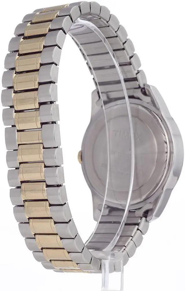 Alt view image 5 of 11 - Men's Timex South Street Sport Two Tone Expansion Band Watch T2M935