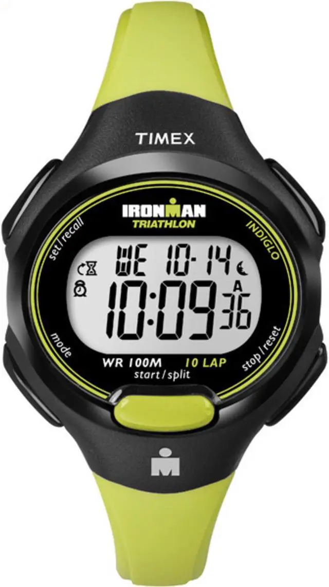 Main image of Timex Women's Ironman Essential 10 Mid-Size |Green| Sport Watch T5K527