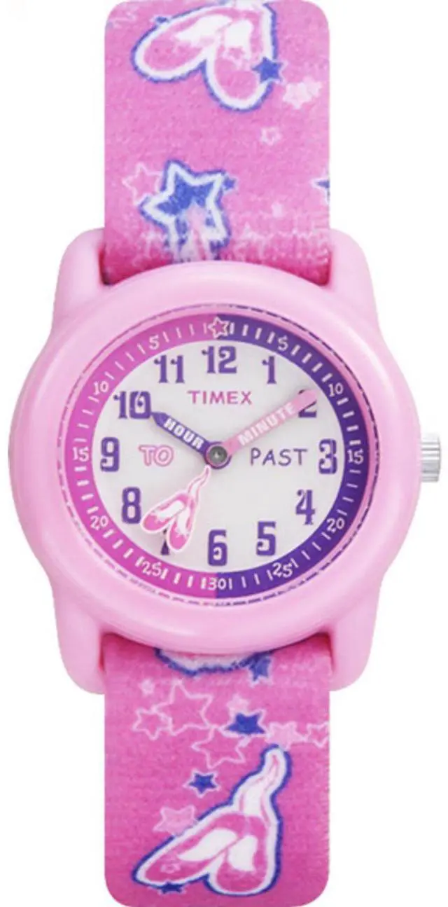 Alt view image 17 of 18 - Timex Analog Youth Watch - Kidz Analog | Pink Case with Ballerina Design