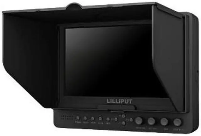 Alt view image 3 of 6 - LILLIPUT 665/O/P/WH 7" Wireless HDMI Cameras Secondary Monitor with WHDI, HDMI Input & Output, YPbPr, component video, peaking functions, focus assistance ,Optimised for for DSLR & Full HD Camcorder