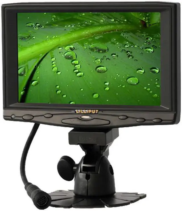 Main image of Lilliput 619-70NP/C/T 7" Touch Screen Control HDMI Monitor With VGA Connect With Computer AV Input, Built-in Speaker + Remote Control