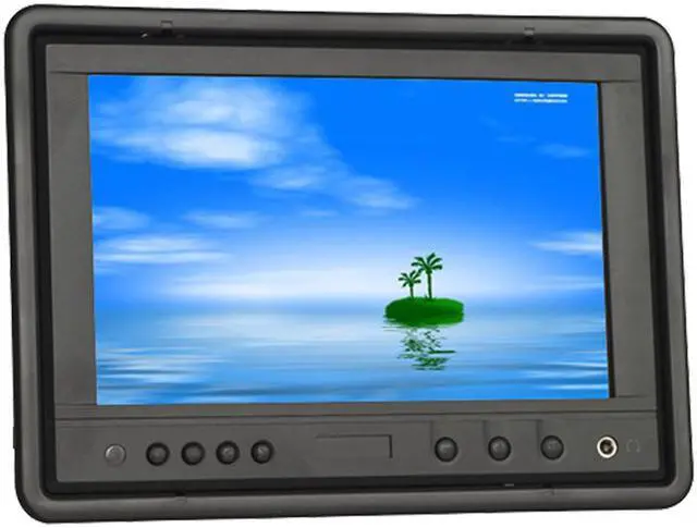 Main image of LILLIPUT 7" HR702-NP/C/T 16:9 VGA TFT LCD Touch Screen Headrest Monitor For Car Computer And Backup Camera System + Built-in Speaker & Remote Control