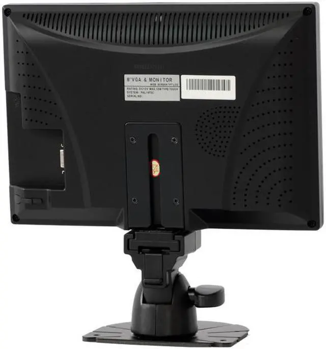 Alt view image 2 of 4 - Lilliput 889-80NP/C/T 8" CAR Pc Touch Screen TFT LCD VGA Monitor AV Input 1 Audio & 2 Video +Built-in speaker/Built-in multi-language OSD/Remote control