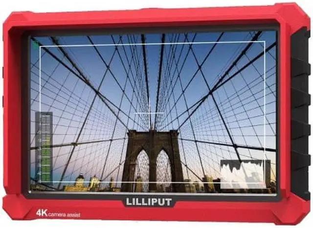 Alt view image 2 of 7 - Lilliput 4K Camera-Top Monitor A7s 8 Bit Full HD Display 1920×1200 Resolution 170 Degree Wide Viewing Angle 1000:1 High Contrast 5000cd/m2 High Brightness 20.5mm Thickness and 320g Weight LCD Panel