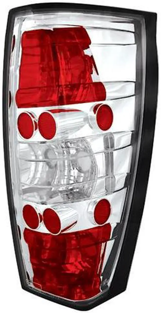 Alt view image 2 of 2 - IPCW CWT-CE347CB Cadillac Escalade Ext 2002 - 2006 Tail Lamps, Crystal Eyes Bermuda Black