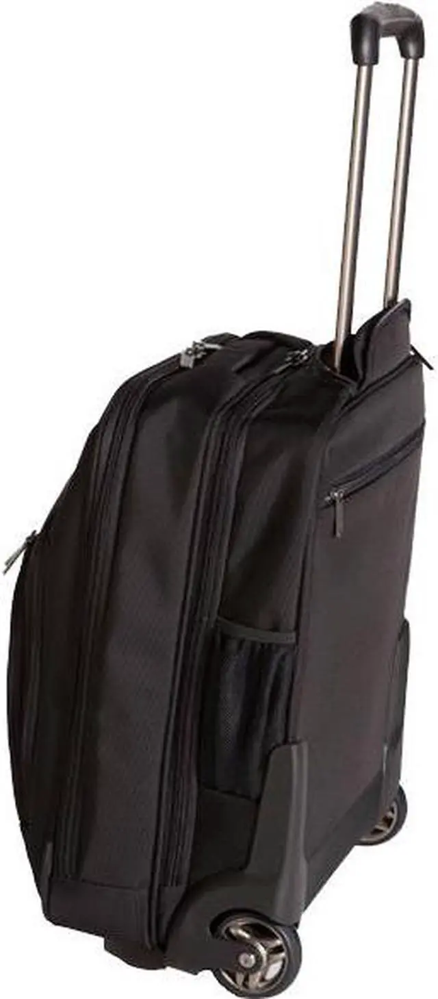 Alt view image 11 of 18 - Codi Mobile max Carrying Case (Roller) for 17.3" Travel Essential - Black - Nylon - 18.5" Height x 13.8" Width x 9" Depth