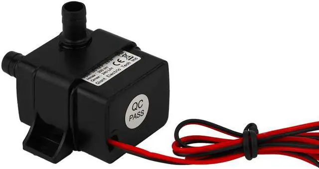 Alt view image 4 of 4 - DC 12V Hydroponics Heating Mattress Food Mdical Super Sound-off Water Cooling Cycle Brushless Pressure Boost DC Pump