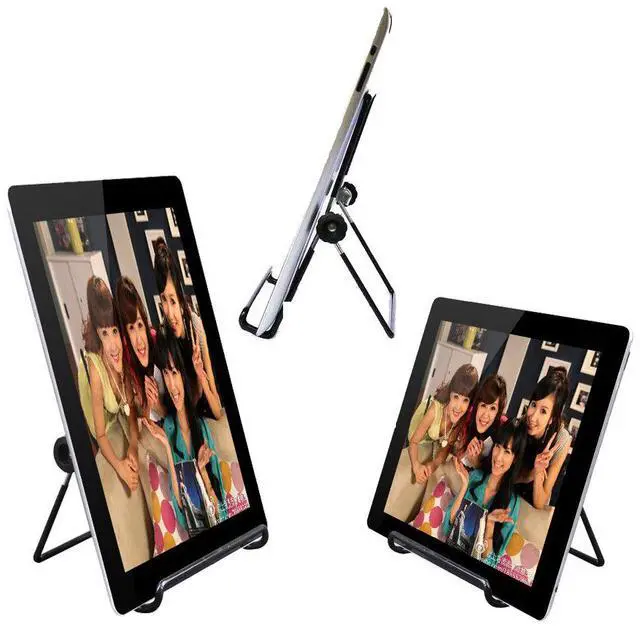 Alt view image 3 of 6 - MOACC Tablet Holder Stand, Universal Multi-Angle Non-Slip Adjustable Holder Cradle Compatible for 9-10.1 inch Tablet PC, Pad (2 Pack)