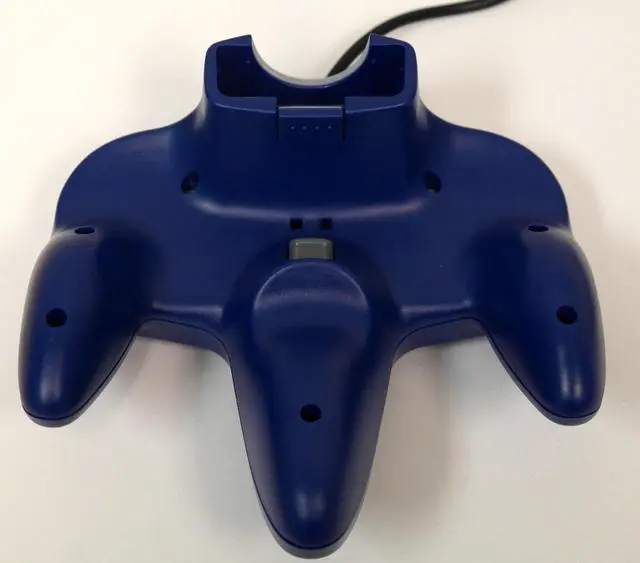 Alt view image 3 of 4 - Blue Replacement Controller for Nintendo N64 by Mars Devices