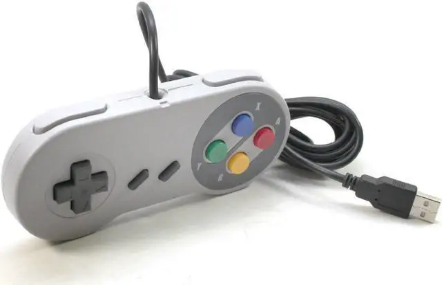 Alt view image 3 of 7 - Super Nintendo USB Controller by Mars Devices