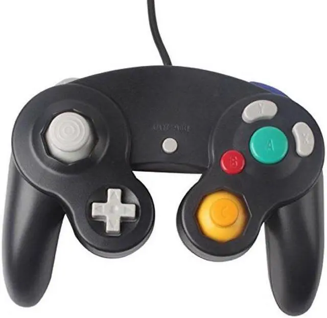 Main image of Gamecube Replacement Controller - Black - by Mars Devices