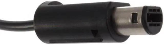 Alt view image 3 of 5 - Gamecube Replacement Controller - Black - by Mars Devices