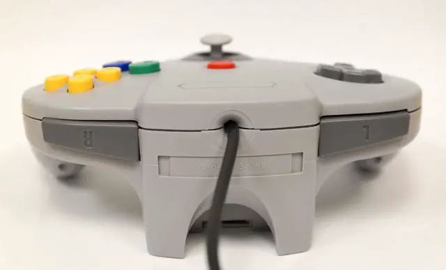 Alt view image 3 of 6 - N64 USB Controller Gray For Window, Mac, and Linux by Mars Devices