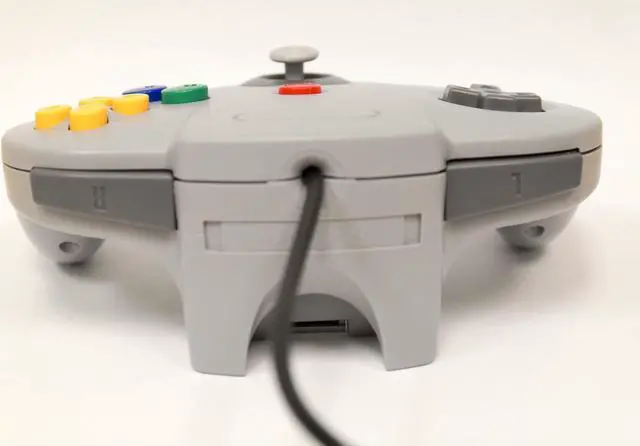 Alt view image 4 of 6 - N64 USB Controller Gray For Window, Mac, and Linux by Mars Devices