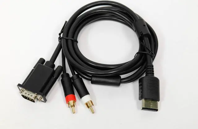 Alt view image 2 of 5 - VGA Monitor and RCA Sound Cable for Sega Dreamcast by Mars Devices