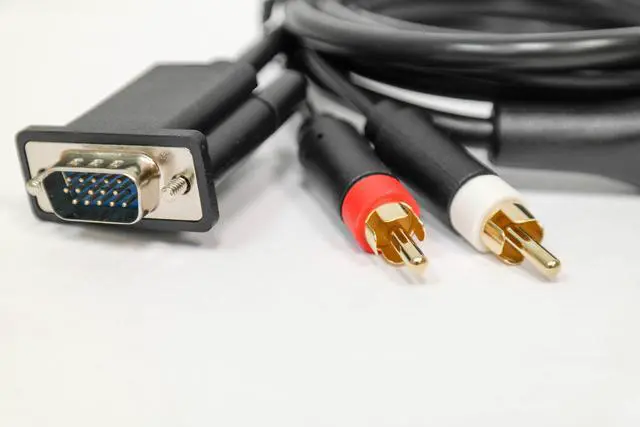 Alt view image 3 of 5 - VGA Monitor and RCA Sound Cable for Sega Dreamcast by Mars Devices