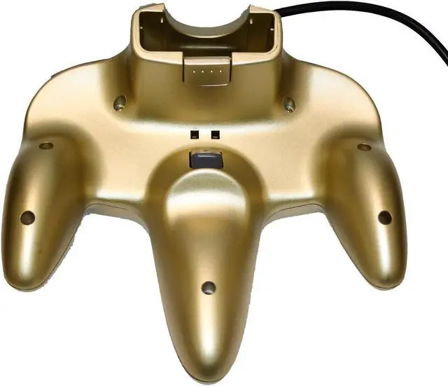 Alt view image 4 of 4 - Gold Replacement Controller for Nintendo N64 by Mars Devices