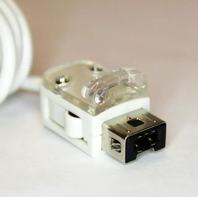 Alt view image 3 of 3 - Replacement Nunchuk Controller for Wii White by Mars Devices