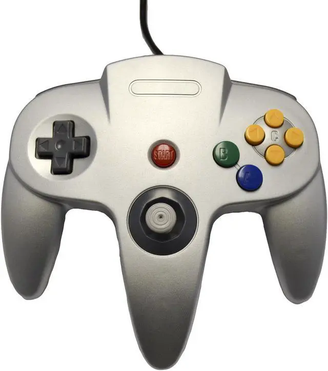 Main image of Silver Replacement Controller for Nintendo N64 by Mars Devices