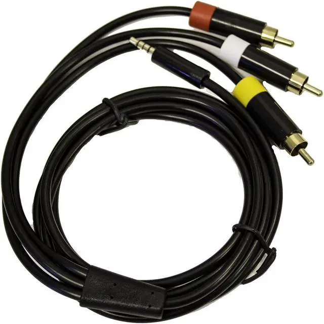 Alt view image 5 of 8 - Composite AV Cable for XBox 360 E by Mars Devices
