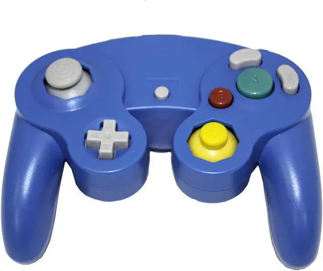 Alt view image 2 of 5 - Replacement Blue Controller for Gamecube by Mars Devices