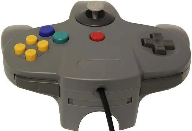 Alt view image 3 of 4 - Grey Replacement Controller for Nintendo N64 by Mars Devices