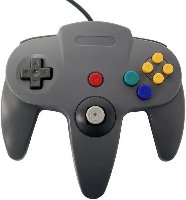 Main image of Grey Replacement Controller for Nintendo N64 by Mars Devices