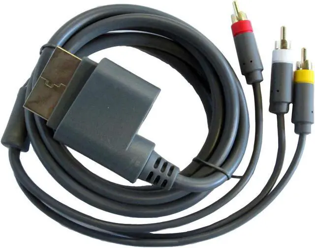 Alt view image 2 of 5 - XBox 360 Slim Parts Bundle - Power Adapter and AV Cable - by Mars Devices