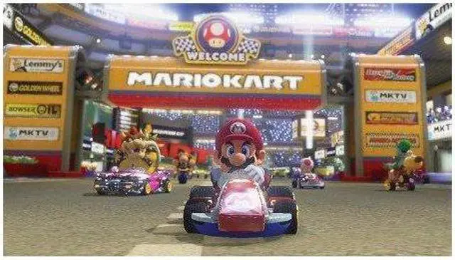Alt view image 2 of 4 - Wii U Mario Kart 8 8GB Deluxe Bundle White