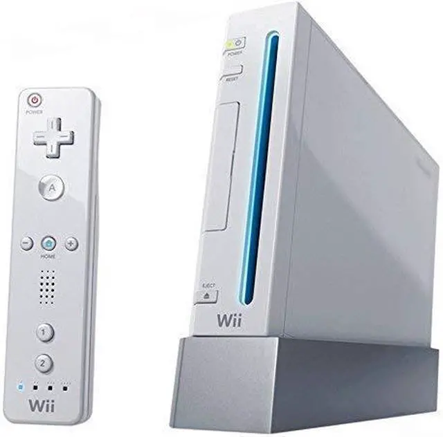 Alt view image 2 of 4 - Nintendo Wii Console Bundle  Classic White | Includes Original Wii Console, Remote Controller, Nunchuk & Essential Cables  Family Fun Gaming System