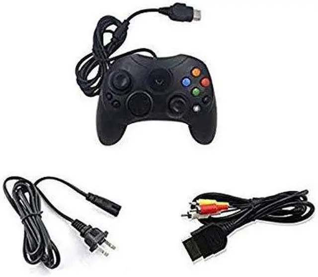 Main image of Original Xbox Controller AC Adapter AV Cable Bundle