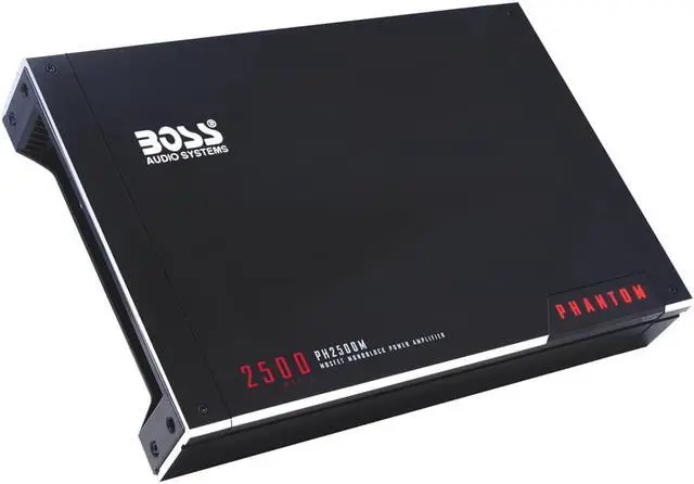 Alt view image 14 of 16 - New Boss Ph2500m 2500W Mono Block Phantom Series Car Audio Amplifier 2500 Watt