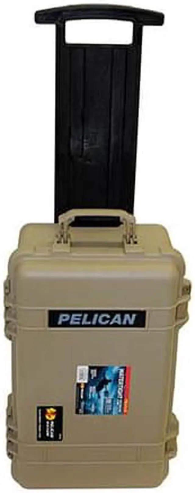 Alt view image 3 of 17 - Pelican 1510 Carry-On Case w/Foam - Tan