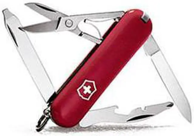 Alt view image 5 of 20 - Victorinox 54031 Folding Knife Compact Series Rambler 2 1/4" Folder Red Handle