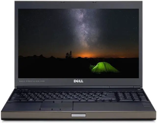 Alt view image 6 of 7 - Dell precision m4700 workstation laptop Grade B quad core i7 3740qm 2.7ghz 8gb ram 750gb sata Display 1920x1080 Windows 10 pro battery adapter