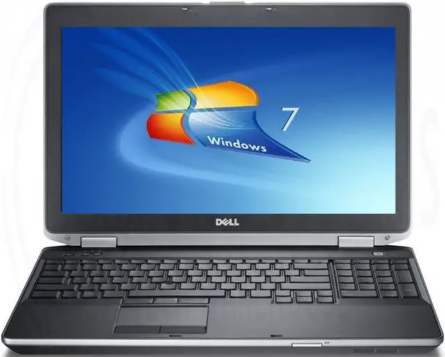 Main image of Dell latitude e6520 laptop computer, Intel Core i5, 2.6ghz, 8gb ram, 320gb hard drive, dvd-rom, win7