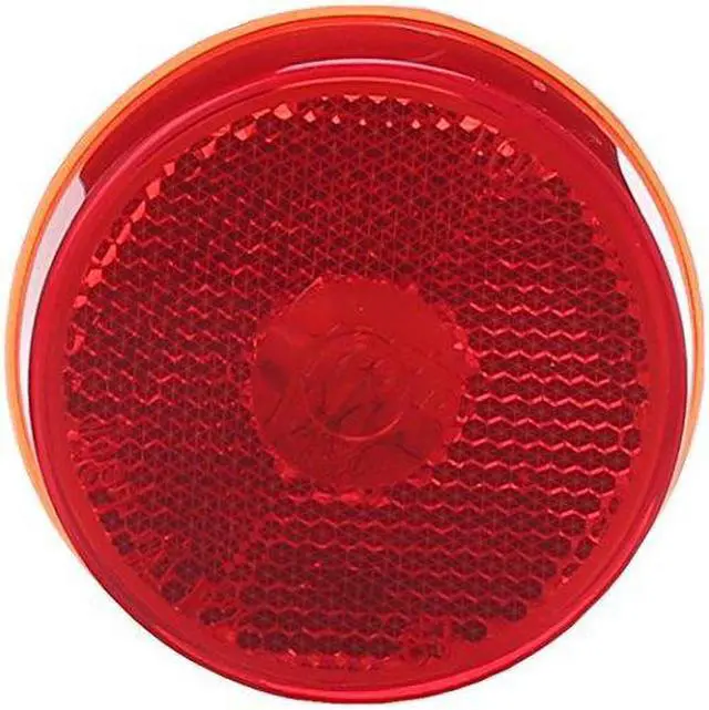 Alt view image 2 of 4 - Marker Lamp,Reflector,2-1/2 In,Red GROTE 45832