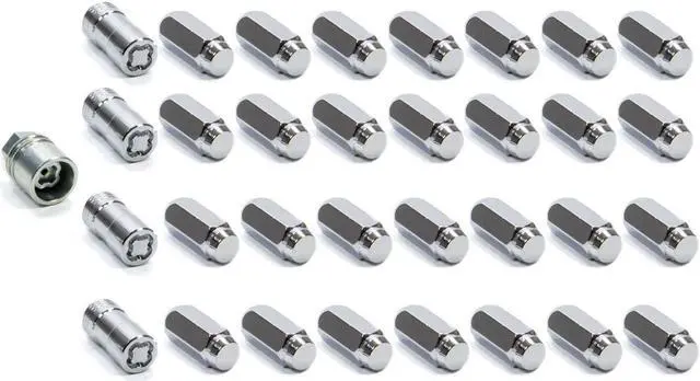 Alt view image 4 of 7 - McGard 84820 Chrome Cone Seat Wheel Installation Kit; 8 Lug (M14 x 1.5)
