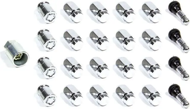Alt view image 5 of 8 - McGard 84532 Chrome Cone Seat Wheel Installation Kit; 5 Lug (7/16"-20)