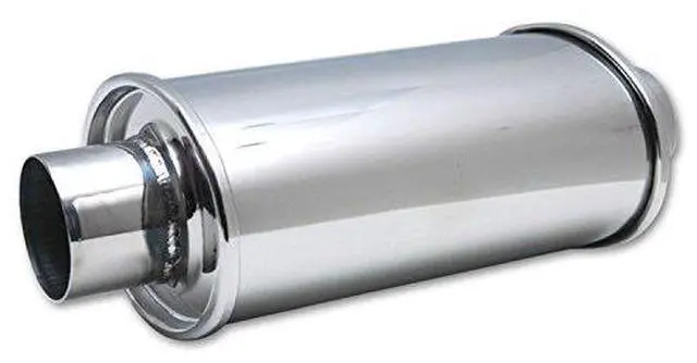 Main image of Vibrant 1142 Stainless Steel Resonator (Ultra Quiet Design) 3in inlet/outlet x