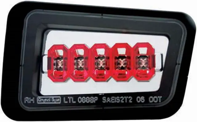 Alt view image 4 of 5 - IPCW LEDT-343BPC Hummer H2 2005 - 2008 Bumper Lights Rear Crystal Clear