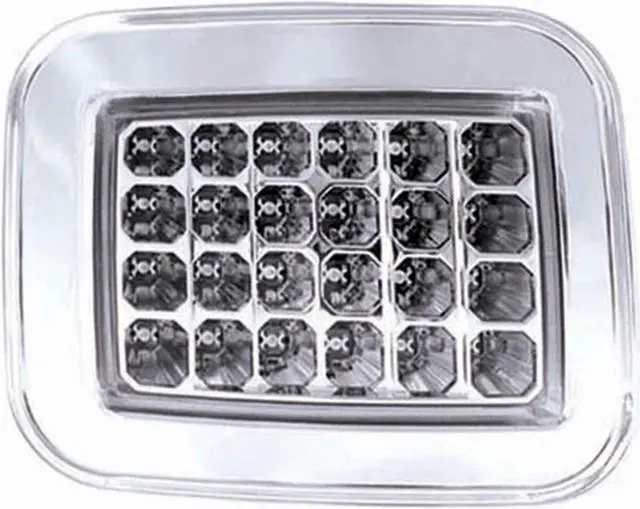 Alt view image 4 of 7 - IPCW LEDC-348C Hummer H2 2003 - 2008 Park Lamps, LED Crystal Clear